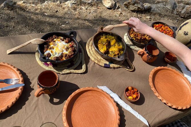 3-Hour Cooking Class overlooking the Blue City - The farm view and the final meal