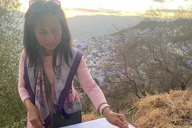 3-Hour Cooking Class overlooking the Blue City - The uphill walk from the medina