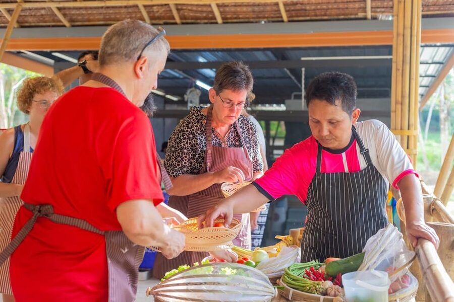 3 hours Khao Lak Cooking Class and Market Visit - Recipe guides and one small weakness