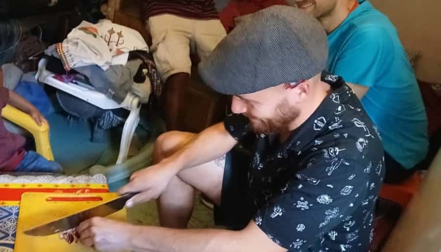 Addis abeba Full Cooking class. - Making injera with three days of fermentation