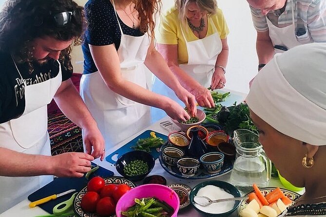 Agadir Cooking Class with Locals - Shopping for ingredients at a local market
