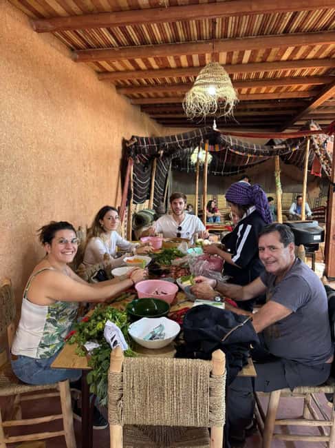 Agadir: Moroccan Cooking Class with Market Visit - Cooking with Salma and her family