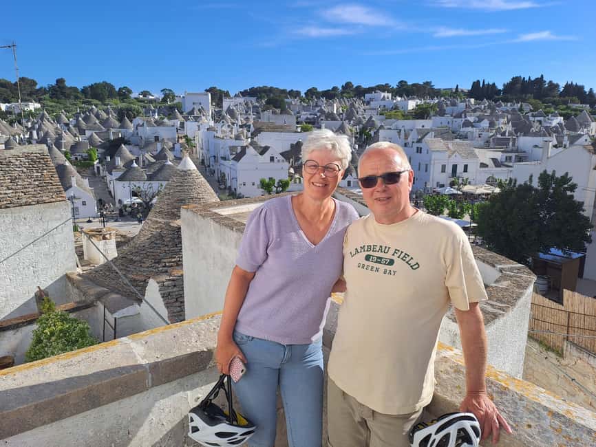 Alberobello: e-bike tour and orecchiette class - Starting among Alberobello’s trulli