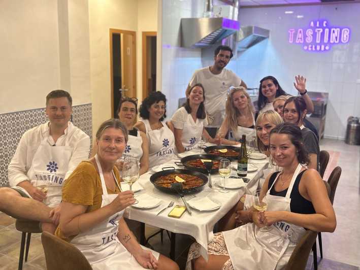 Alicante Paella Cooking Class, Tapas, Drinks and Market - Meat, seafood, vegetarian, and vegan choices