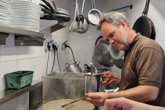 Amazing Sweet Crêpe Cooking Class Paris - Sweet Crêpes, Toppings, and Homemade Caramel