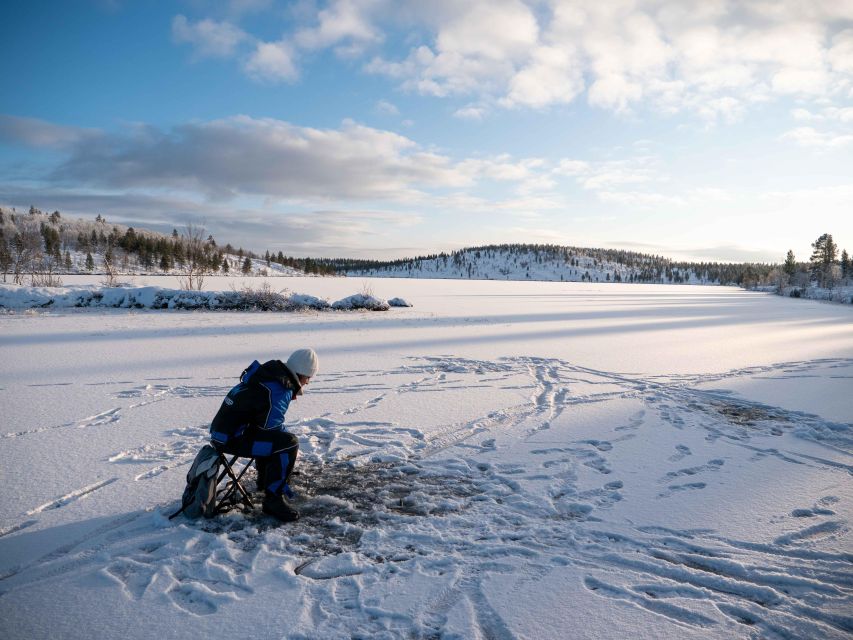 Arctic Fishing & Open Fire Cooking - Who will get the most from this outing