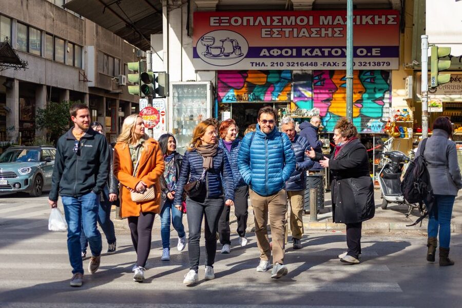 Athens: Food Market Visit and Cooking Class with Wine - Who should book this experience?