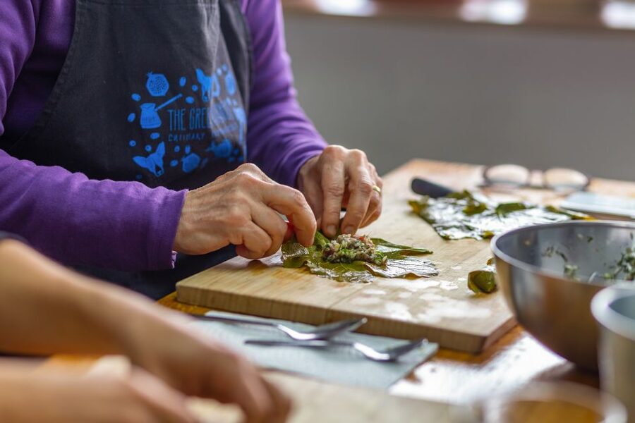 Athens: Food Market Visit and Cooking Class with Wine - The walk through Varvakios Agora