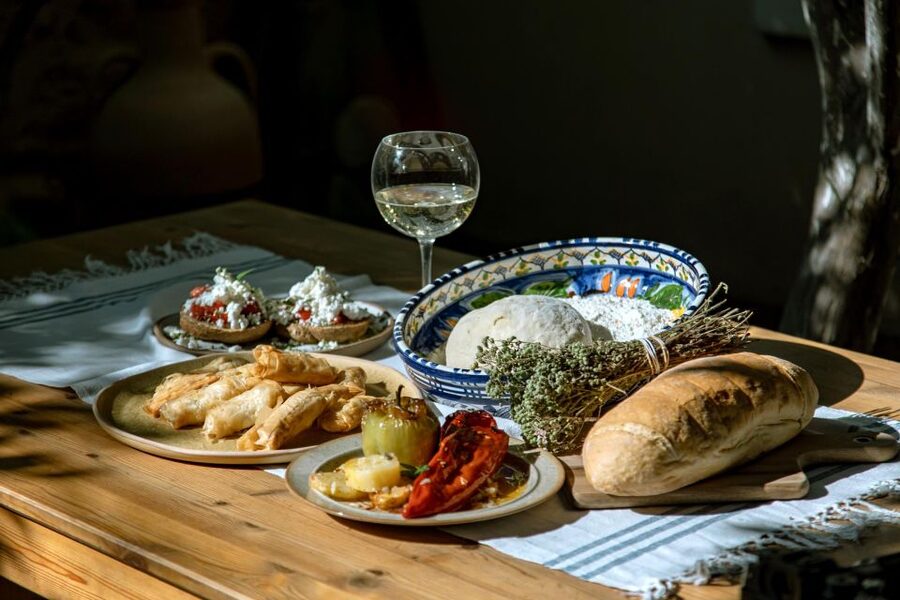 Athens: Kerameikos Stone House Cooking Class - Lunch in the garden, with local wine