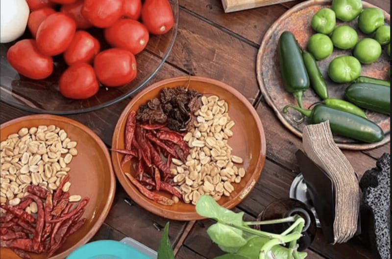 Authentic Mexican Salsas Workshop - Why the Tacuba market stop matters