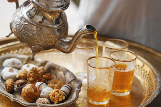 Authentic Moroccan Cooking Class in a Farm in Marrakech - Sitting down to eat what you made