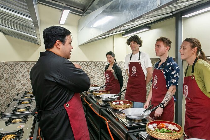 Authentic Thai Cooking with the Largest market visit &TukTuk ride - What you may cook in four courses