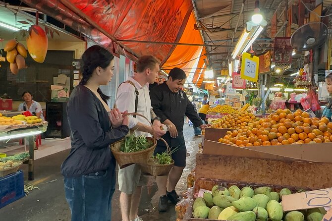 Authentic Thai Cooking with the Largest market visit &TukTuk ride - Inside the clean, small-group kitchen