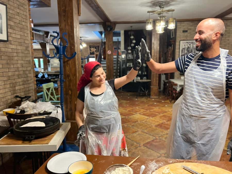 Azerbaijani Cooking Class & Old City Tour & Lunch - Bukhara Caravanserai and the old trading quarter