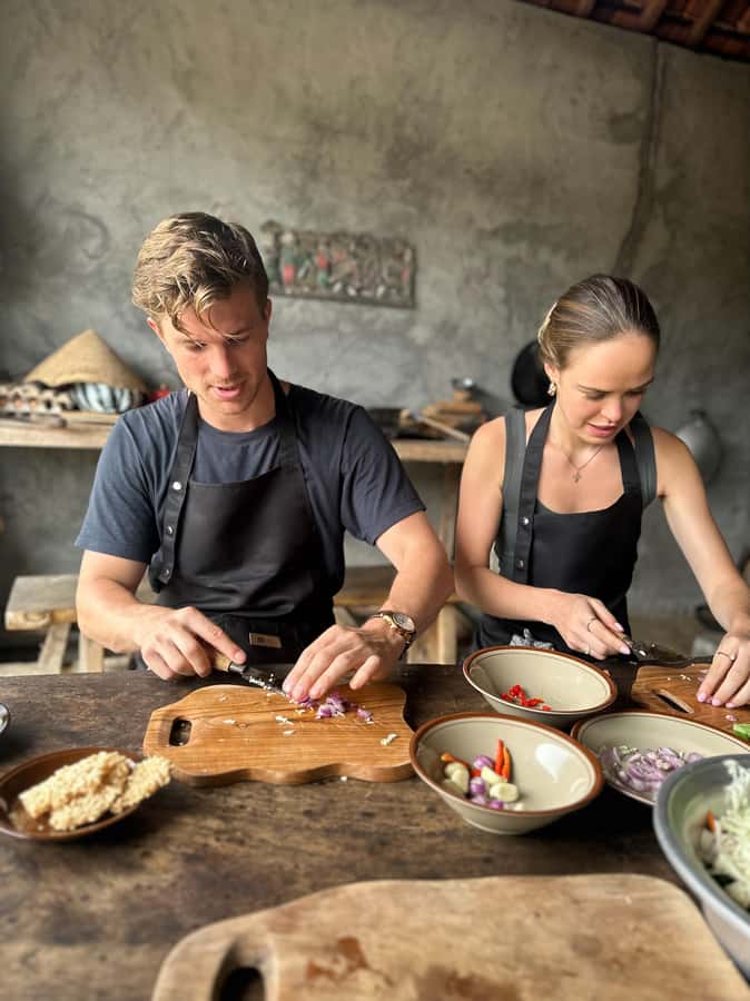 Bali Traditional Village Cooking & Magical Fireflies Tour - Taro Village, temples, and rice fields
