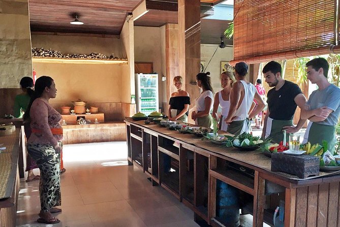 Balinese Cooking class with traditional morning market visit - The meal at the end is part of the value