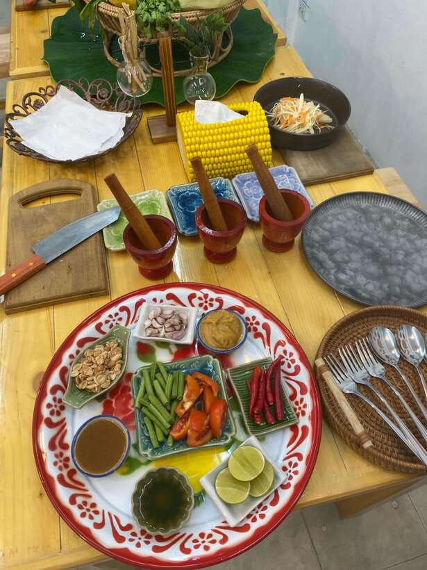 Bangkok Cooking Class : Traditional Thai dishes&Market Trip - What you cook: a full Thai meal, not one quick recipe