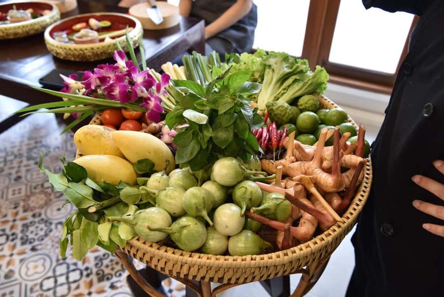Bangkok: Hands-on Thai Cooking Class & Market Tour in Sathon - Two hours of cooking, one dish at a time