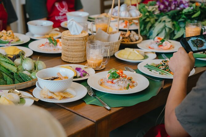 Bangkok Udomsuk Thai Cooking Class with local market tour - Thai cooking through all five senses