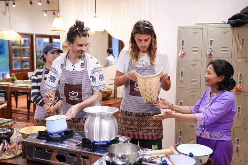 Bangkok: White Lotus Thai Cooking Class with Market Tour - How the class feels once the burners are on