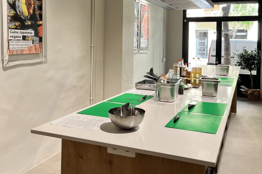 Barcelona: Catalan Cuisine cooking course 100% vegan - My take on In Bloom Cooking School