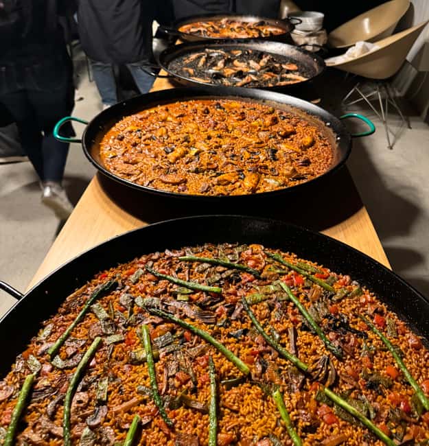 Barcelona Evening Cooking Class: 5-Course, 3 Paellas & Cava - Key points to know before booking