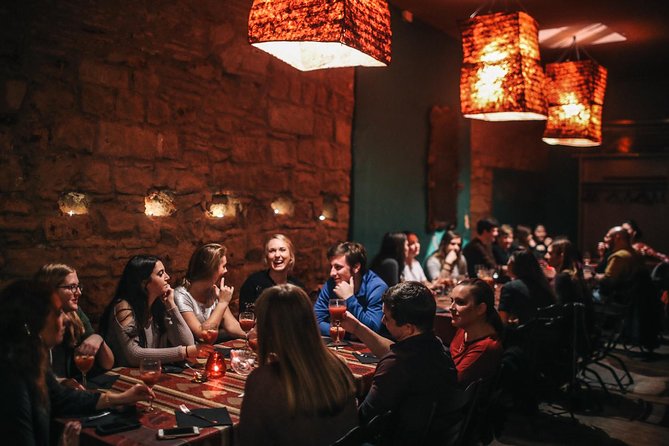 Barcelona Interactive Spanish Cooking Experience - Starting with pinchos and sangria