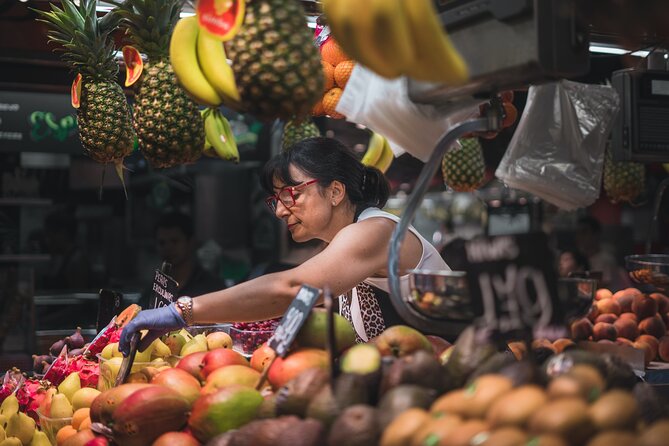 Barcelona Paella Cooking Class with Market Visit, Tapas & Sangria - La Boqueria: a quick lesson in shopping well