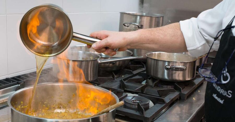 Basque cooking class in San Sebastian - Sitting down with wine, txakoli, or cider