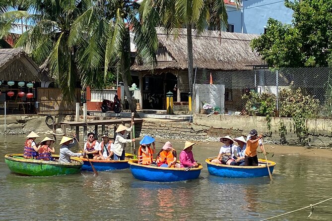 Bay Mau Cooking Class with Market Tour and Basket Boat Ride - Making pho and three more Vietnamese dishes
