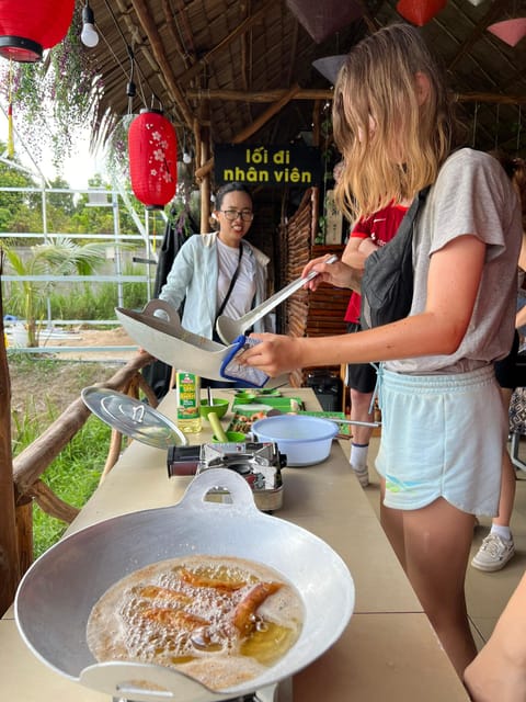 Biking and cooking class in the rural tour at Can Tho - A Vietnamese cooking class that becomes lunch