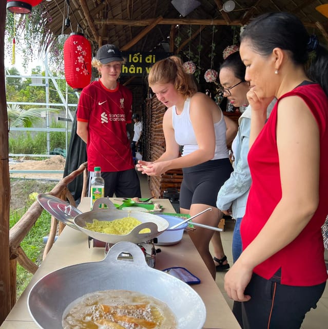 Biking and cooking class in the rural tour at Can Tho - The fruit garden gives the ride a local setting