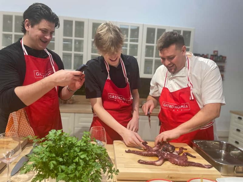 Bilbao: Immersive Basque Cooking Class - Cooking the Basque menu with Mikel