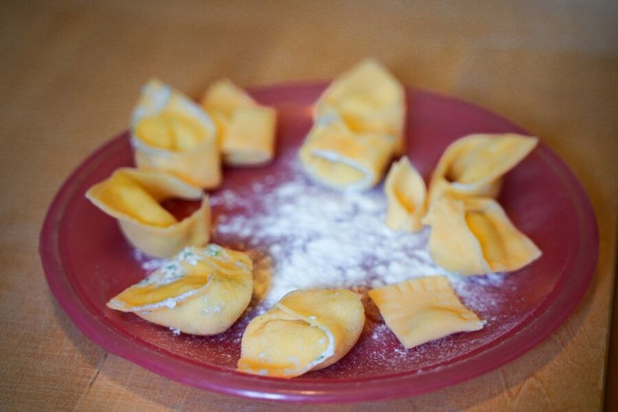 Bologna: Pasta Tagliatelle al Ragu Cooking Class with Wine - Eating your pasta with ragù and wine