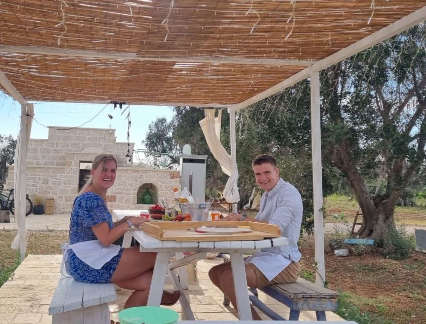 Brindisi: Cooking Class and Tasting in the Olive Grove - Shaping orecchiette with your hands