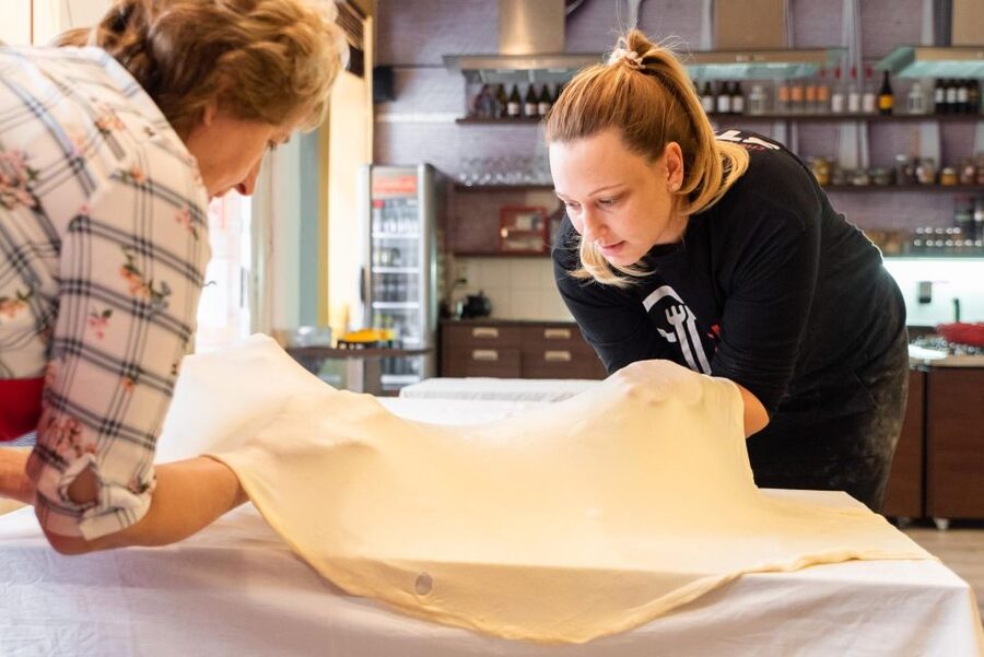 Budapest: Cooking School – Hungarian Menu & Local Market - Cook all three courses, then sit down together