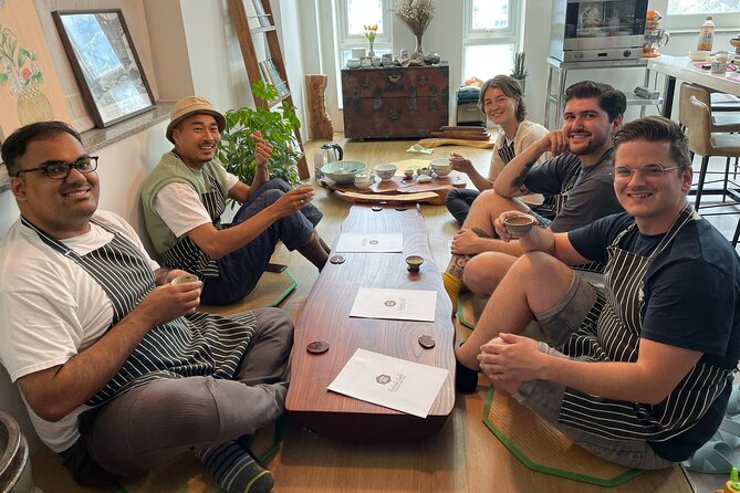 Busan Local Food Cooking Class with Market Tour - The tea ceremony adds a quieter finish
