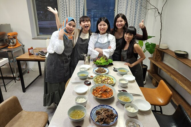 Busan Local Food Cooking Class with Market Tour - What you make and how the class works