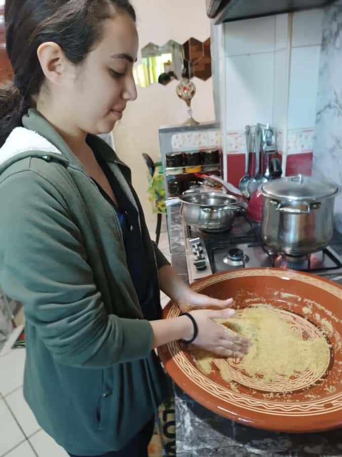 Casablanca : Traditional Moroccan Cooking Class with Locals - Preparing tagine, couscous, pastilla, and salads