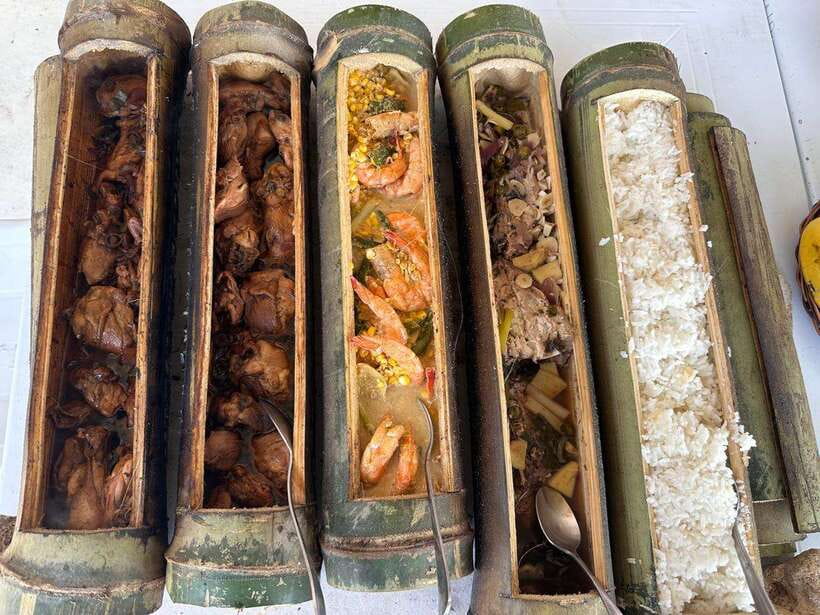 Cebu Traditional Bamboo Cooking Class - From Hadsan Cove to the cooking fire