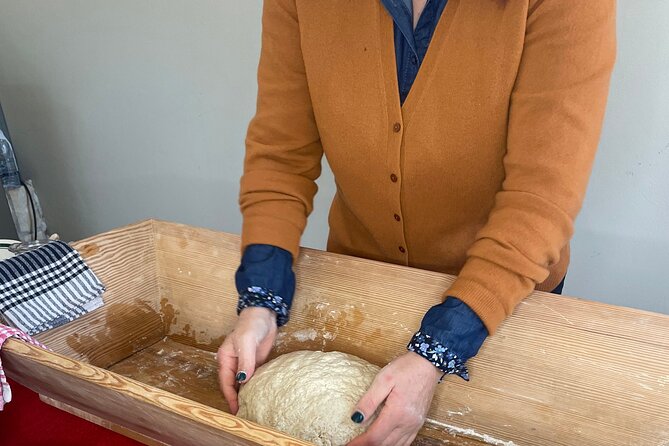 Chania Sourdough Bread Class - Olive Oil Tasting - Picking vegetables and building a Cretan lunch