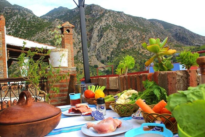 Chefchaouen Private Cooking Class with Mountain View - Key points at a glance