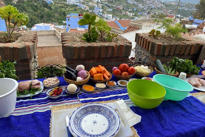 Chefchaouen Private Cooking Class with Mountain View - Learning the cooking process step by step