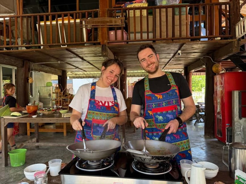 Chiang Mai : Thai Cooking in Farm with a Local Train Trip - Arriving at the family home in the countryside