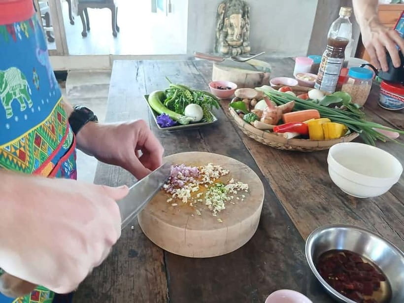 Chiang Mai : Thai Cooking in Farm with a Local Train Trip - What the price includes at $44