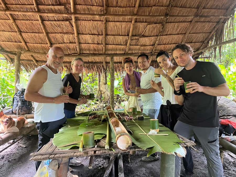 Chiang Rai: Jungle Adventure-Group Trekking & Bamboo Cooking - What the guide team adds