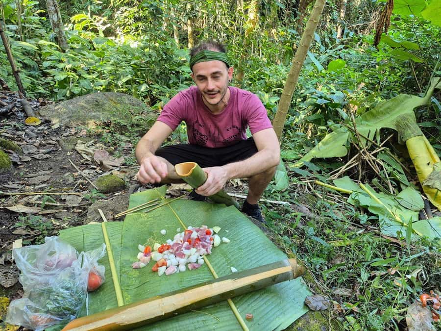 Chiang Rai Jungle Trek & Bamboo Tube Cooking Adventure - Walking toward the Akha and Lahu villages