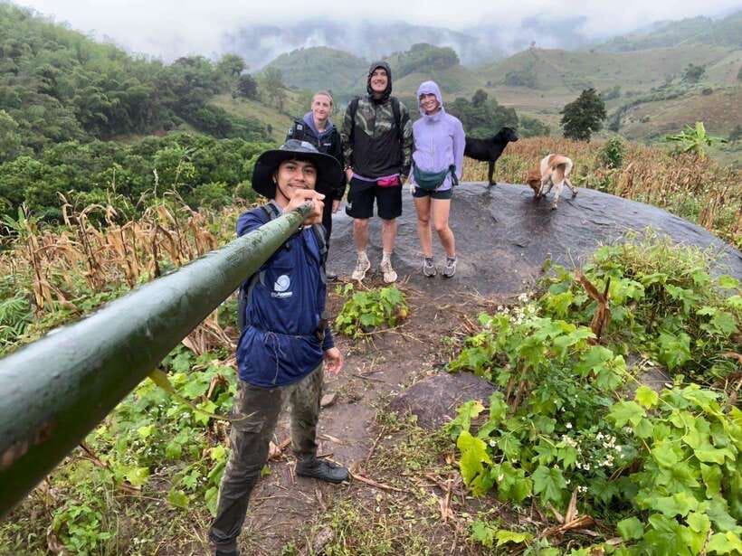 Chiangrai: Group Trekking with Bamboo Cooking - Waterfall time depends on the day’s conditions