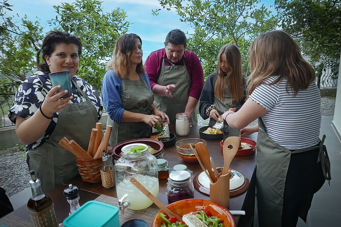Chrysoula's Traditional Cretan Home Cooking - Homemade ice cream finishes the cooking