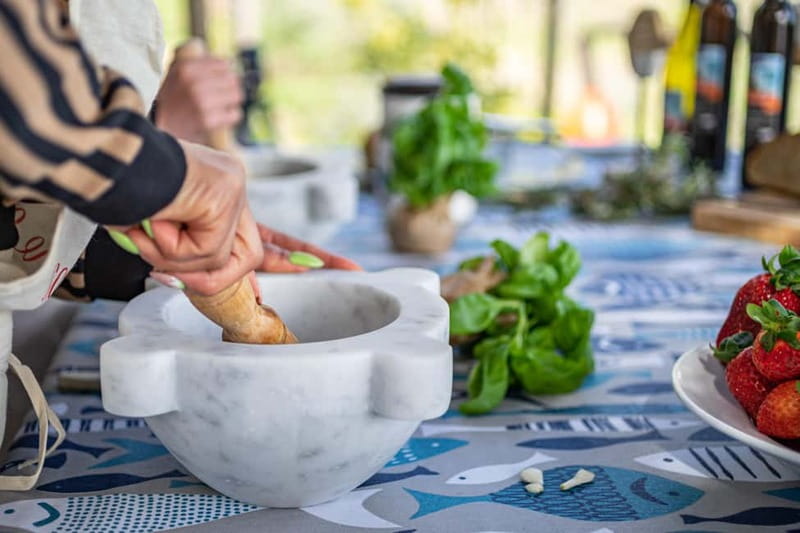 Cinque Terre: Pesto Cooking Class at a Local's Home - The Vineyard View Sets the Pace
